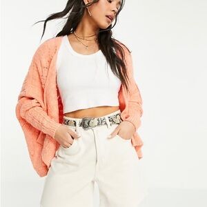 Free People Sunset Cruise Cardigan 🧡